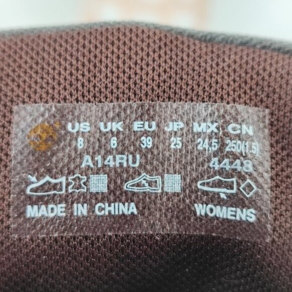 Timberland Women's Amston Brown Hiker Wedge Booties Size 8 US - Picture 8 of 8